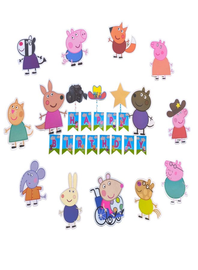 GOVAVI™ Brighten Birthdays: Vibrant Birthday Stickers (Pippa Pig) - Image 1